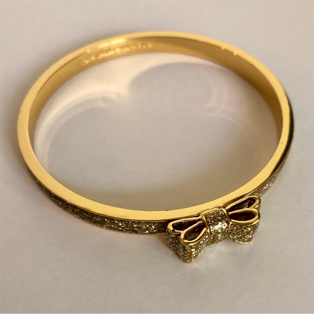 ♠️ kate spade Gold Bow Bangle